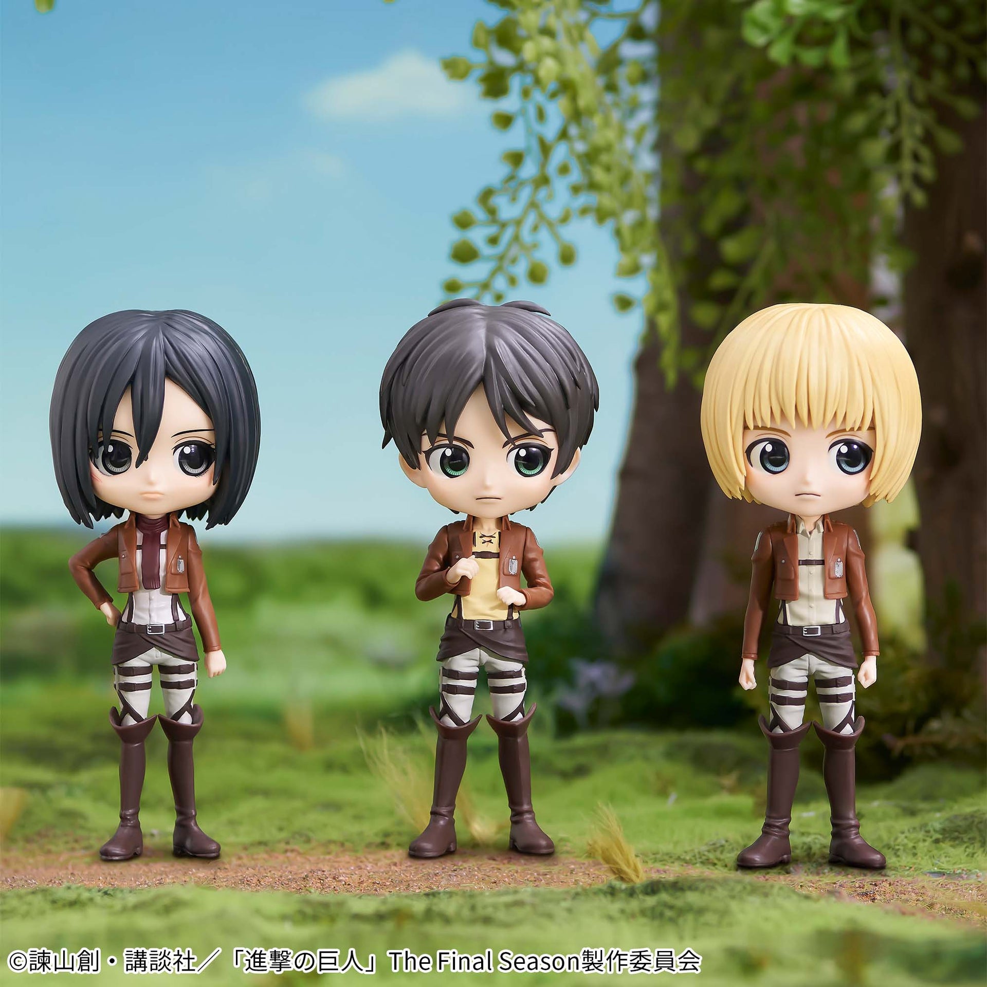 Mikasa Ackerman - Ver. A and B - QPosket - Attack on Titan Shingeki no Kyojin