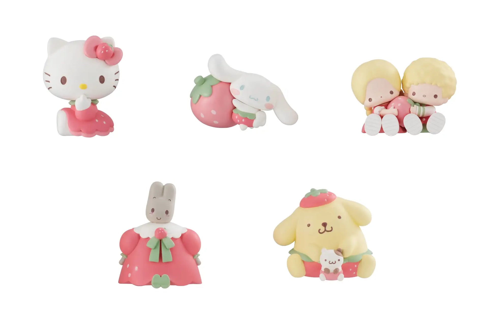 [Gashapon] Sanrio Characters Strawberry Friends