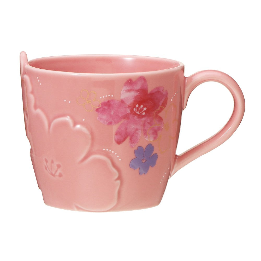 Mug Flower Emboss 355ml - SAKURA 2024 - Starbucks Japan