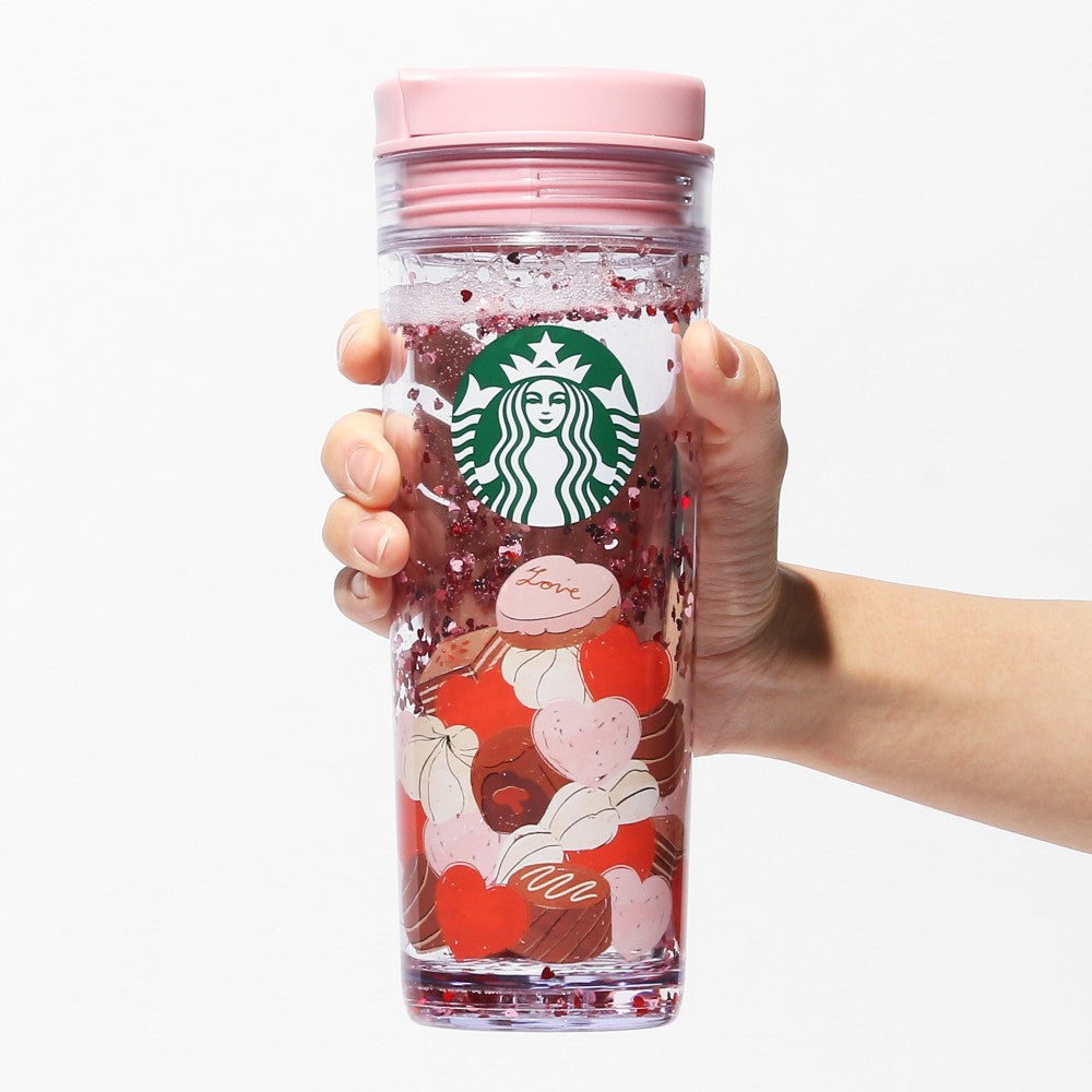 Chocolate Confetti Tumbler - Valentine's Collection 2024 - Starbucks Japan