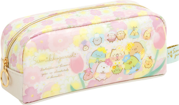 Pen Pouch - Sumikko Gurashi Zassou and Fairy Flower Field - San-X