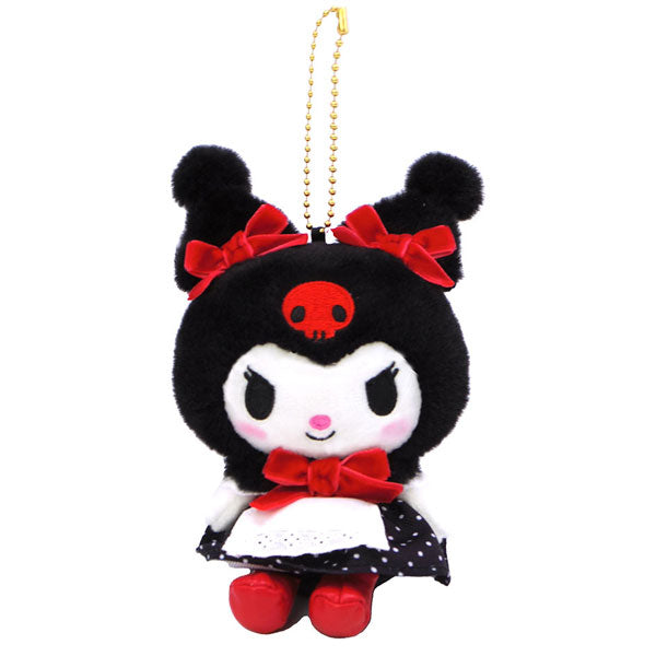 Kuromi Mascot Keychain - Retro Red - Sanrio