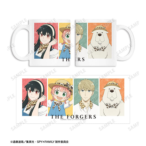 Forger Family Mug - Tobu Zoo Collaboration New Illustration - Spy x Family