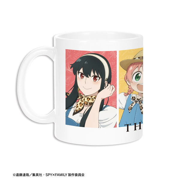 Forger Family Mug - Tobu Zoo Collaboration New Illustration - Spy x Family