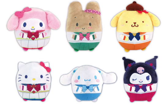 [Blind Box] Sailor Moon Eternal x Sanrio Fuwakororin plushies - Sailor Moon