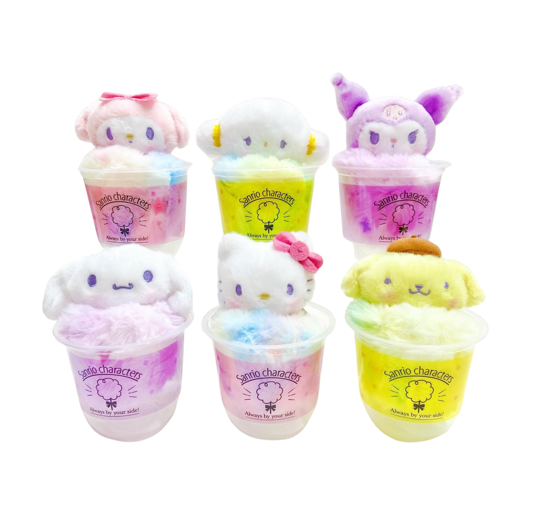 Make your own Cotton Candy Sanrio Characters - Sanrio