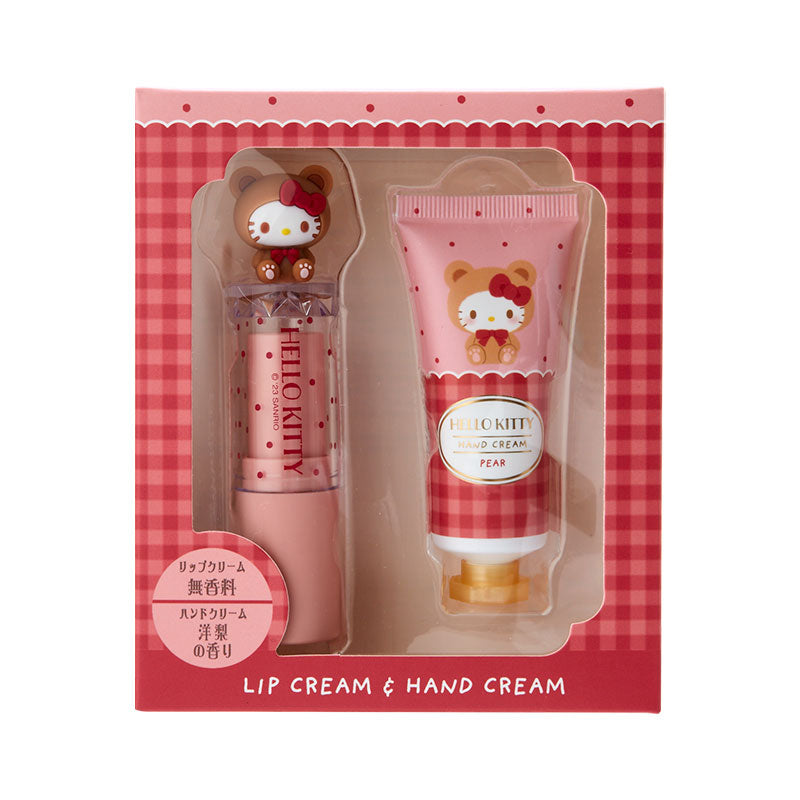 Set of Moisturizing Lip Balm and Hand Cream Sanrio Characters - Sanrio