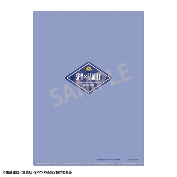 Yor Forger A4 Single Clear File Argyle - Spy x Family