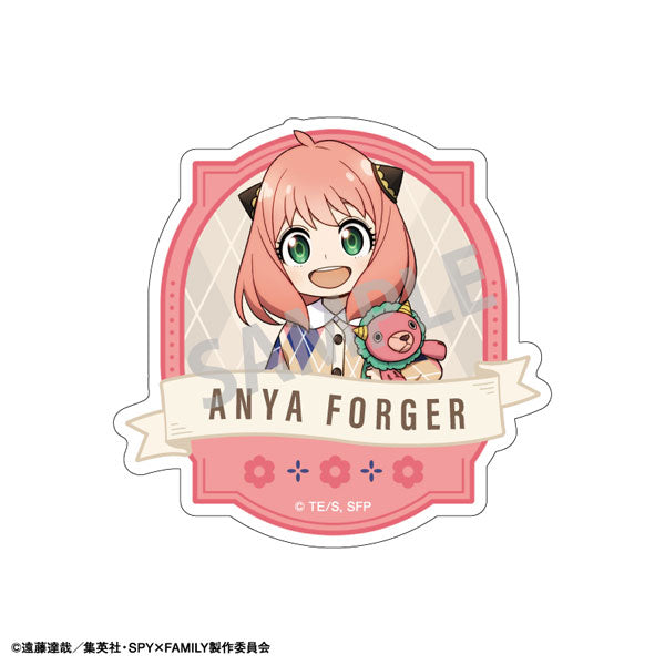 Anya Forger Acrylic Clip Argyle - Spy x Family