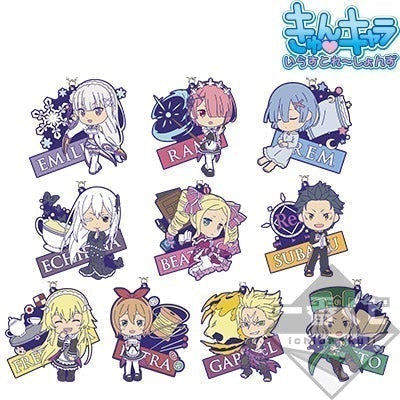 Re:Zero - Starting Life in Another World ~ Rubber Keychain Ram