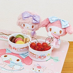 My Melody and My Sweet Piano Glass Bowl Set - Sanrio