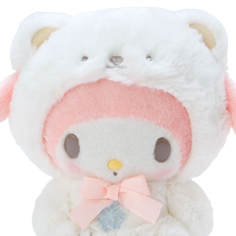 My Melody Plush - Snow Bear Christmas Design - Sanrio