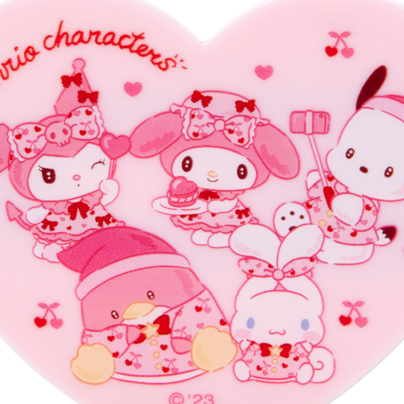 Heart Shaped Hair Clip - Delightful Vacation - Sanrio